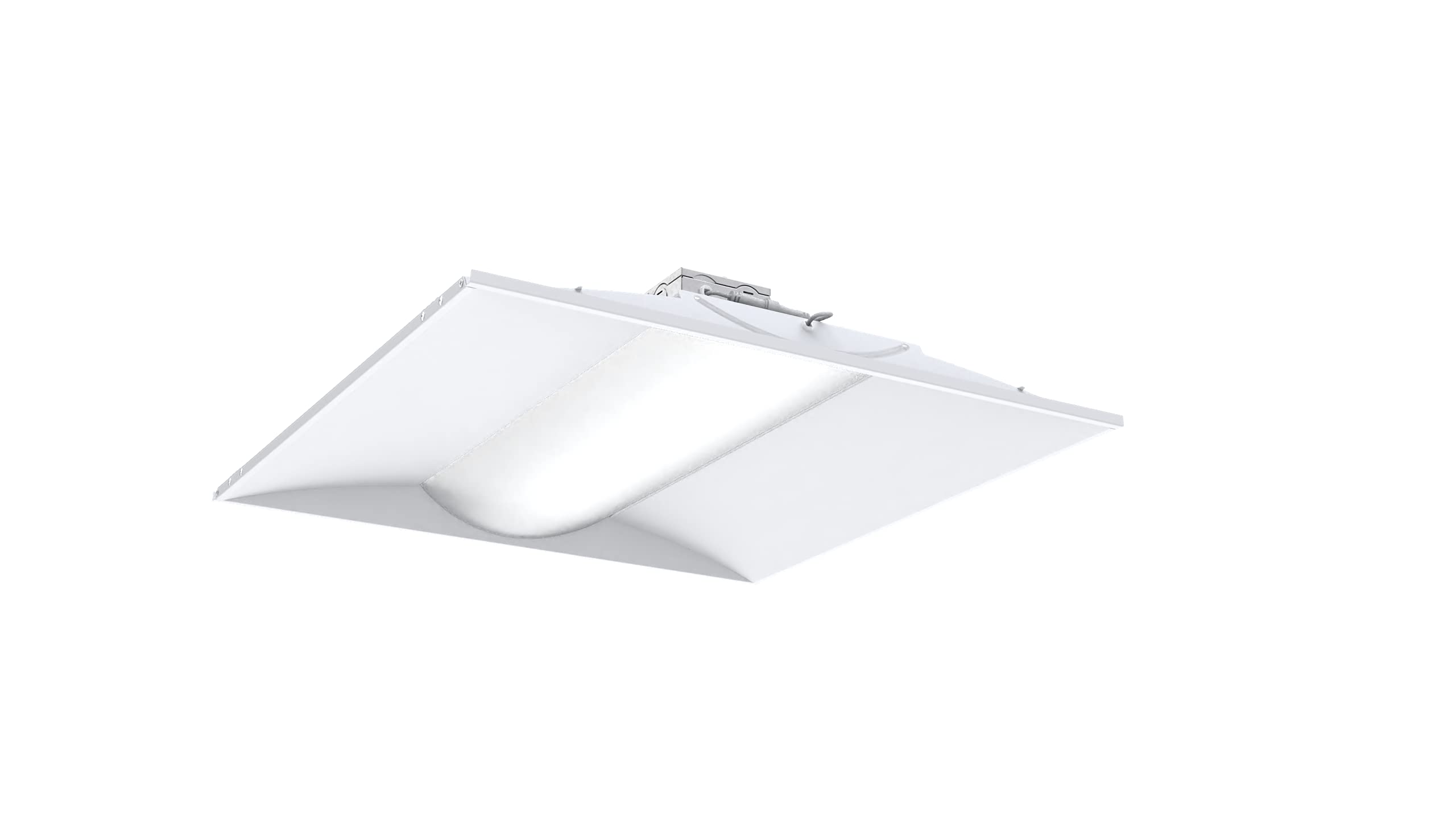 Lithonia Lighting STAKS 2X2 ALO3 SWW7 2 ft. x 2 ft. Stack Switch LED Lay-in Ceiling Light Fixture for Commercial Use, 3500K-5000