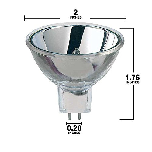 Osram Sylvania Elc 64653 Hlx (54212) 250W 24V Gy5.3 / 2-Pin Clear Mr16 Halogen