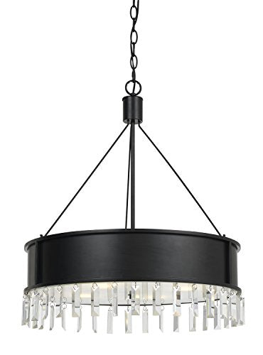 Cal 60W X 4 Roby Metal Chandelier, Iron (Fx-3611-4)