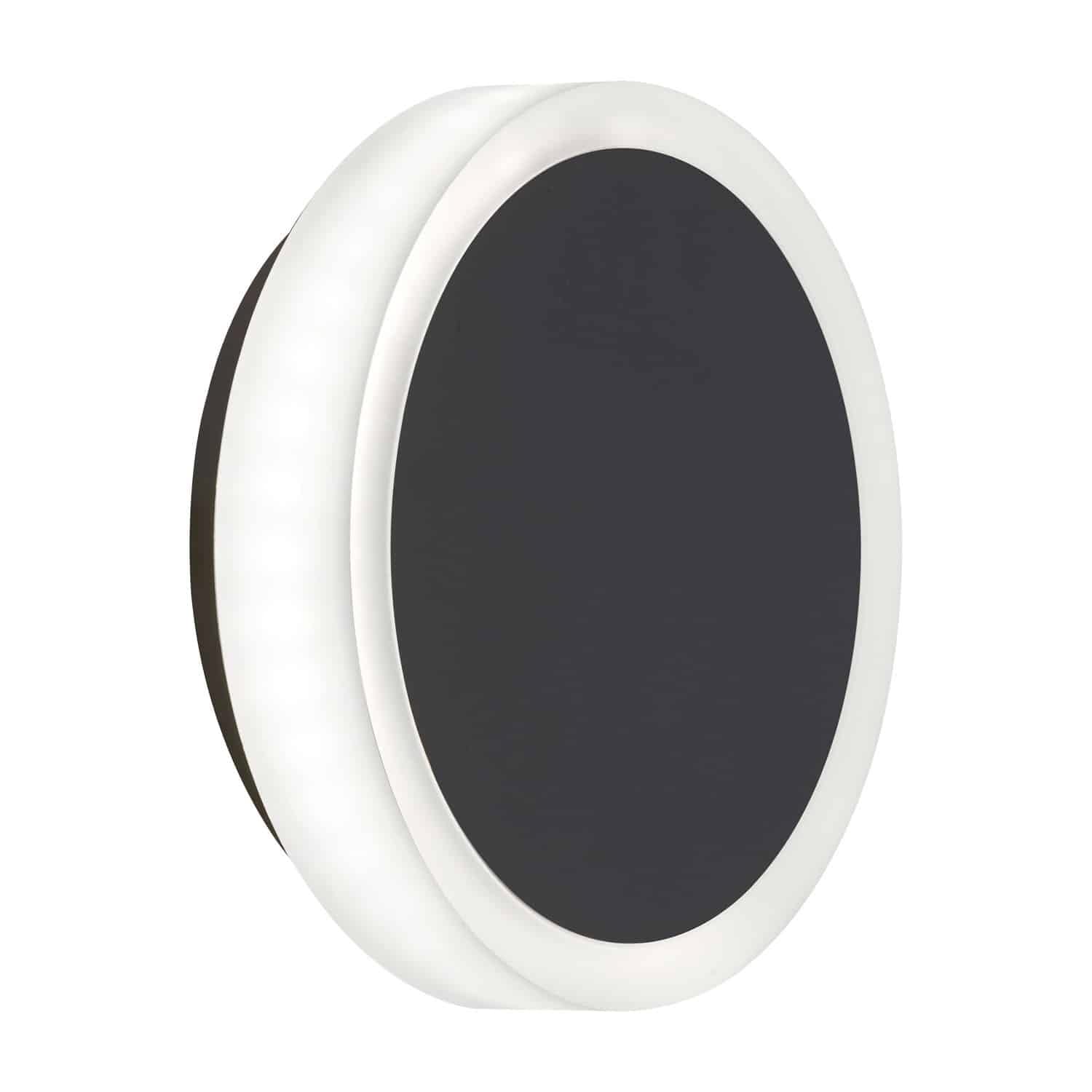 Dainolite 12W Wall Sconce Metal Black TOP-612LEDW-MB