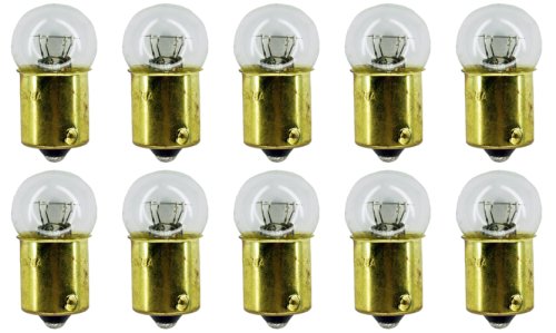 CEC Industries #1155 Bulbs, 13.5V, 7.965W, BA15s Base, G-6 Shape, Box of 10