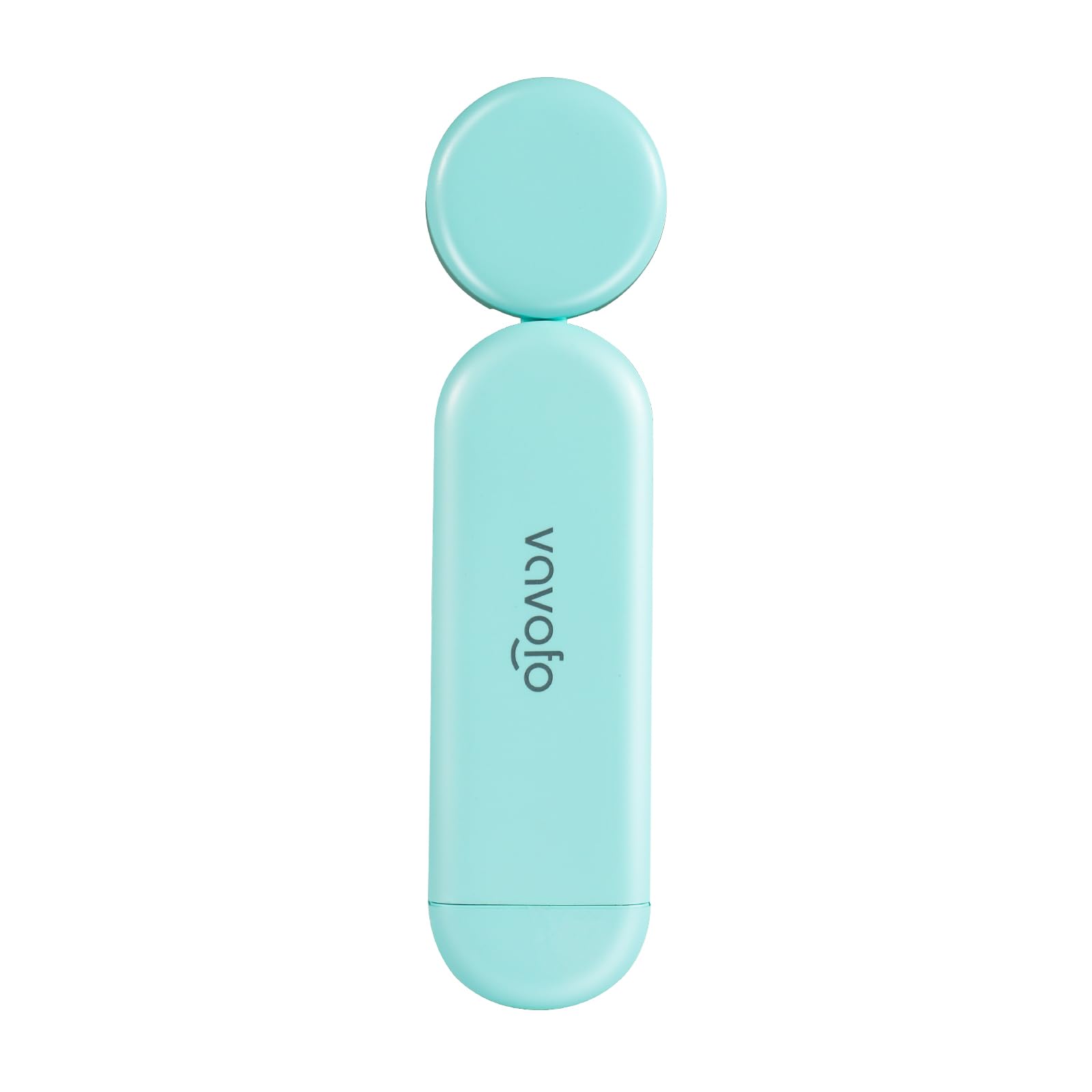 VAVOFO USB Rechargeable Book Light, Blue Light Blocking, Amber Light Clip On Bookmark Shaped Reading Light, Eye Care 6 LEDs Book Light for Bookworms Reading in Bed with 9 Lighting Modes (Powder Green)