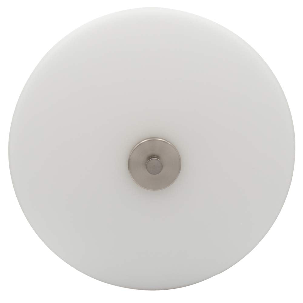 Maxxima Flush Mount Ceiling Light Fixture, 12 in., Frosted Glass, 1600 Lumens, Dimmable, 2700K Warm White, Model MCL-5121800W