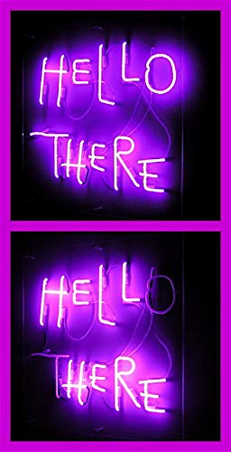 Queen Sense Neon Sign Light - 14in Acrylic Handmade Wall Decor Lamp - Multi-colored for Man Cave, Pub, Bar