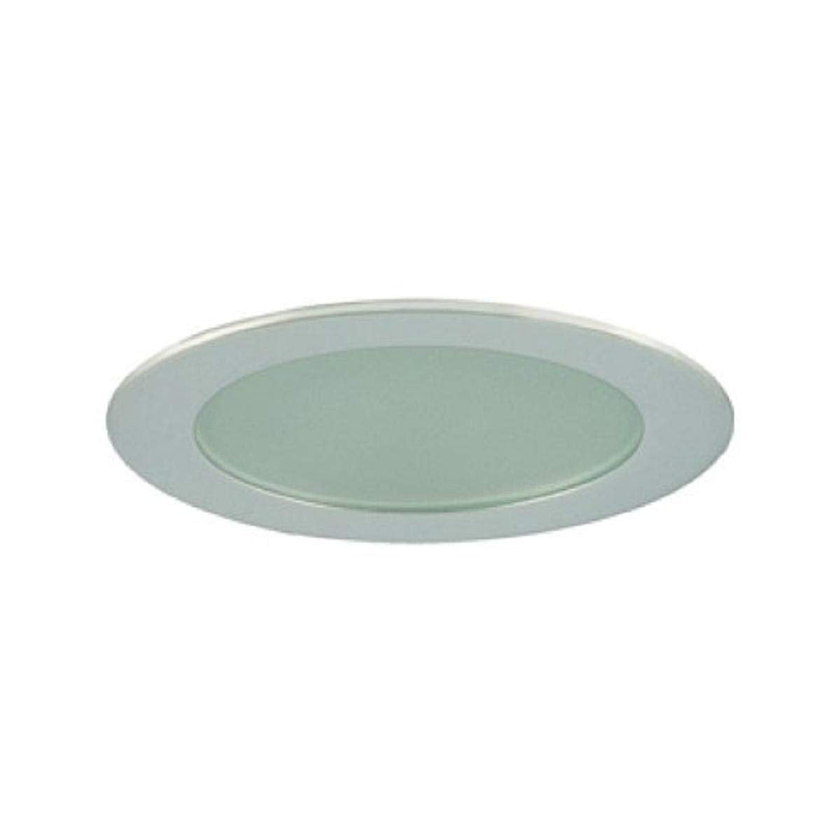 Jesco Lighting TM309CH Recessed Light, 3-Inch Aperture, Flat Frosted Opal Glass, Chrome Finish, Diameter: 3-5/8in
