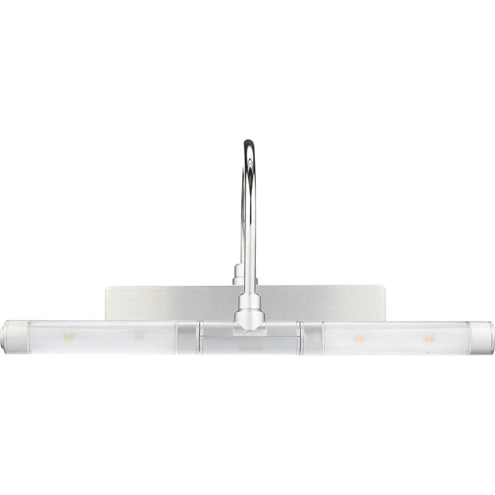 Westek LED Picture Light, 13-Inch, Silver, Metal, Model LPL601XL
