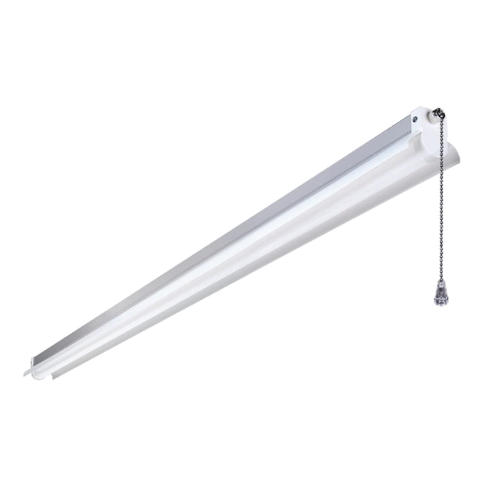 Metalux LED Utility Shop Light 4 Model 4APSHP4040R White Plastic