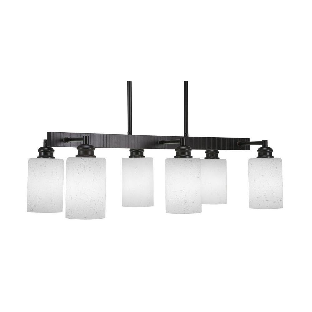 Edge 6 Light Island In Espresso (1186-Es-310)