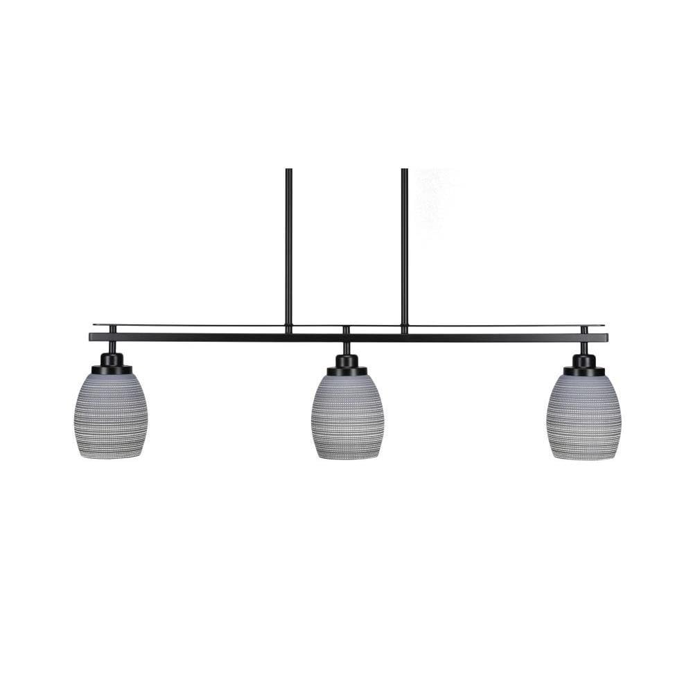 Odyssey 3 Light Island in Matte Black (2636-MB-4022)