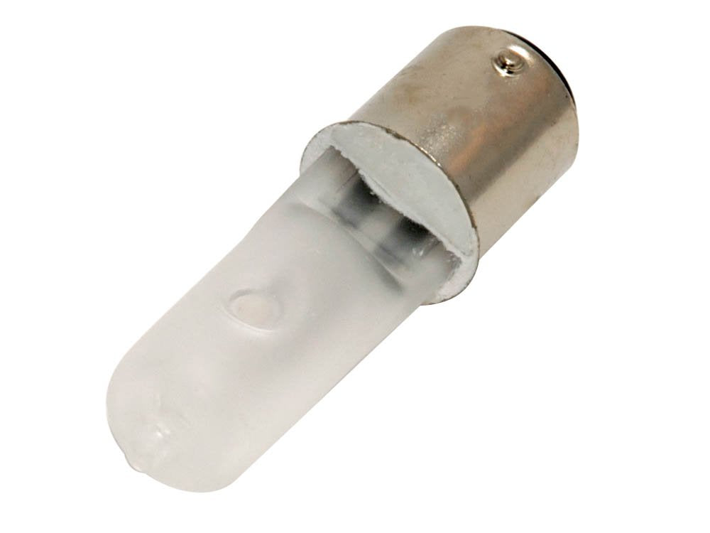 Bulbrite Halogen Bulb JD Type DC Base 75 Watt Frosted Glass 120V