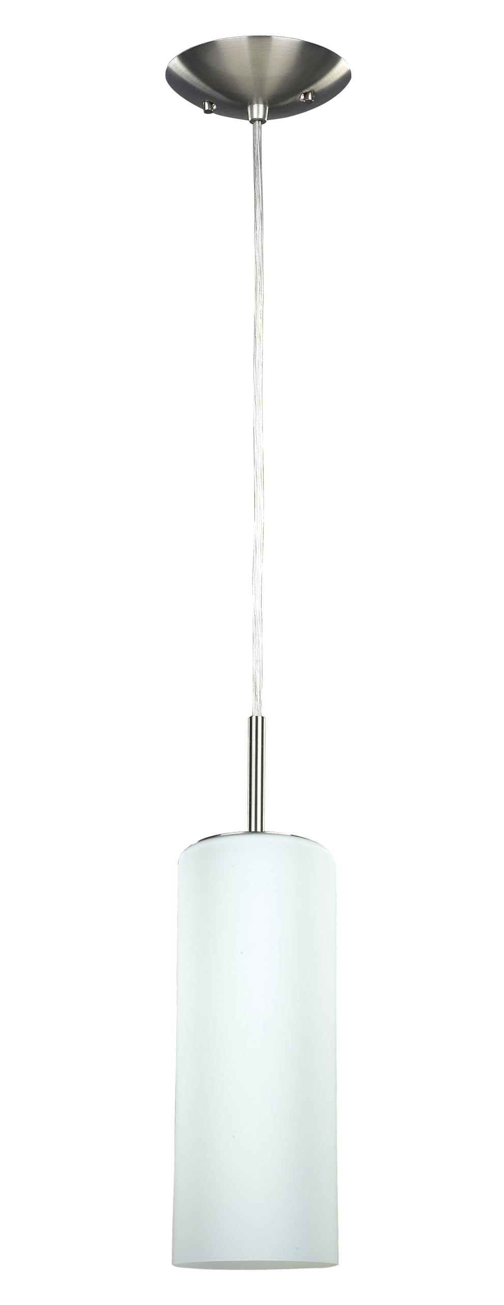 Canarm Toni Pendant Light, 1 Light, Brushed Pewter Finish, Metal, Model IPL379A01BPT