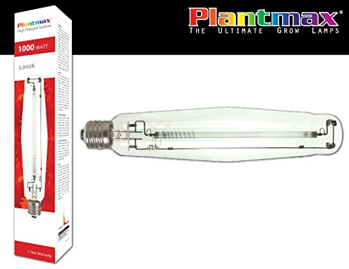 Plantmax 1000 Watt Hps (High Pressure Sodium) Bulb &quot;2 Pack&quot;