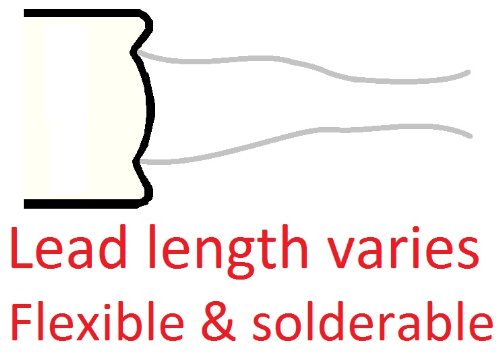 Cec Industries #1783 Bulbs, 2.5 V, 0.5 W, Wire Terminal Base, T-1.75 Shape (Box Of 10)