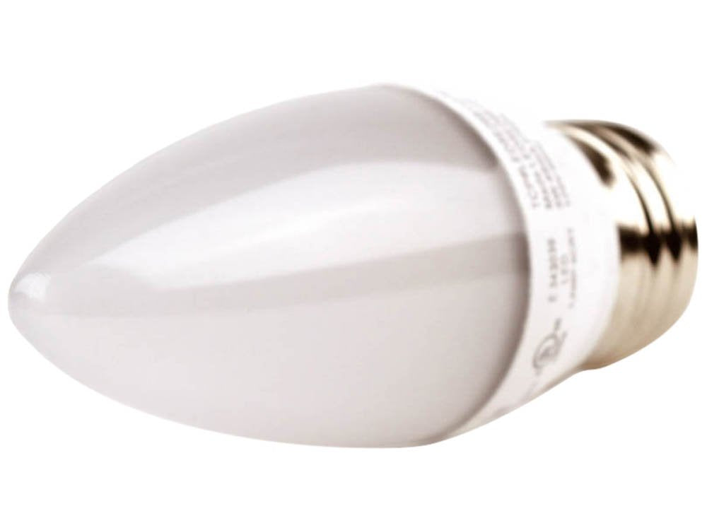 TCP LED Bulb, Frosted B11 E26, 5W (40W Equiv.), Dimmable, 2700K, Warm White, Model LED5E26B1127
