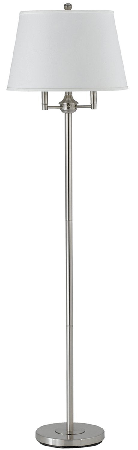 Cal Lighting Bo-2077-6Wy-Bs Andros Metal Floor Standing Lamp, Brushed Steel 17 X 17 X 62