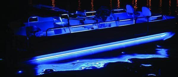 T-H Marine Led Strip Light - 25Ft Blue Silicone, Model Led-Pbdk25B-Dp