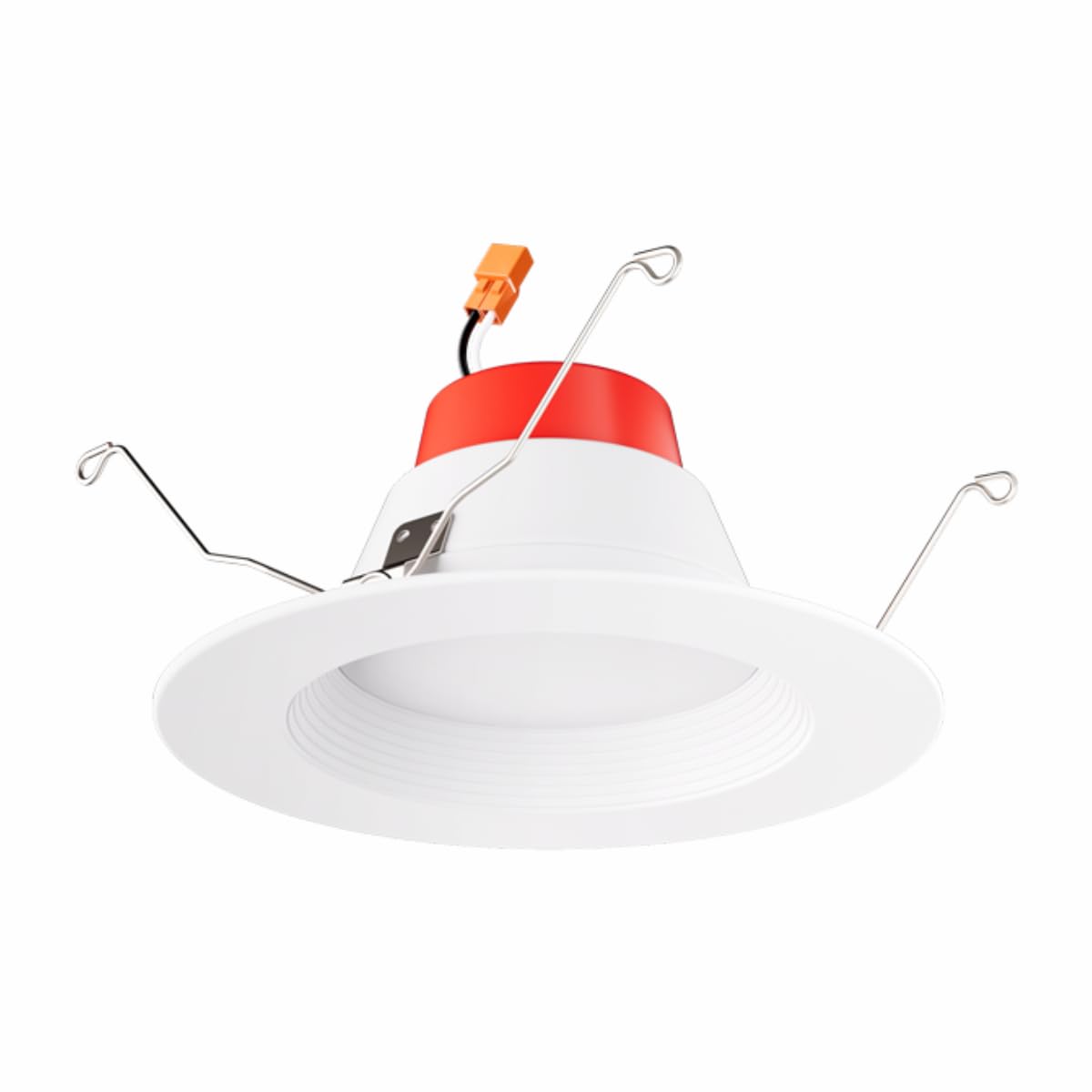 ELCO Lighting EL61030W 5/6 12W LED Recessed Insert 750 Lumens CRI90 Dimmable Downlight Retrofit, 3000K Warm White, White
