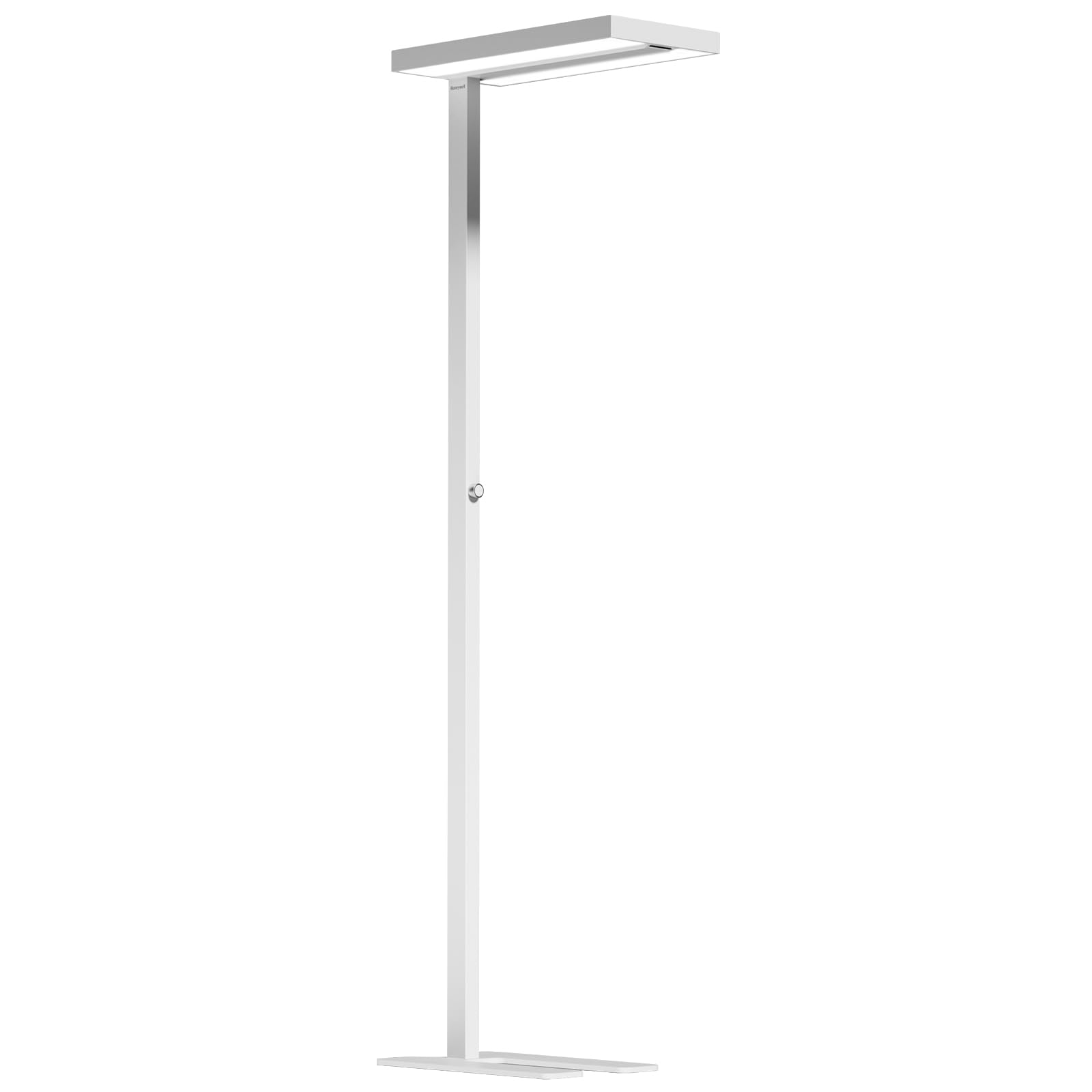 Honeywell Modern LED Floor Lamp - Dimmable 100W Eye-Caring Light for Home Office, 4000K Natural Daylight, 172ft² Lighting Range, White