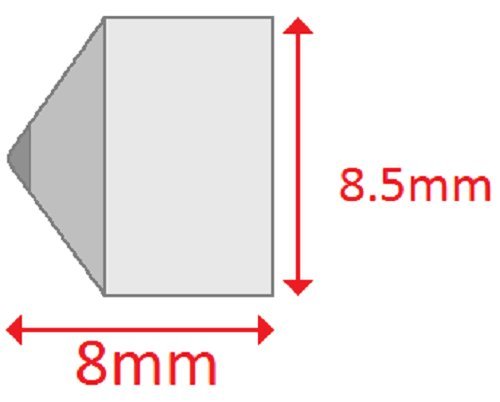Cec Industries Ft2410X Xenon Festoon Bulbs, 24 V, 10 W, Sv8.5-8 Base, T-3.25 Shape (Box Of 10)
