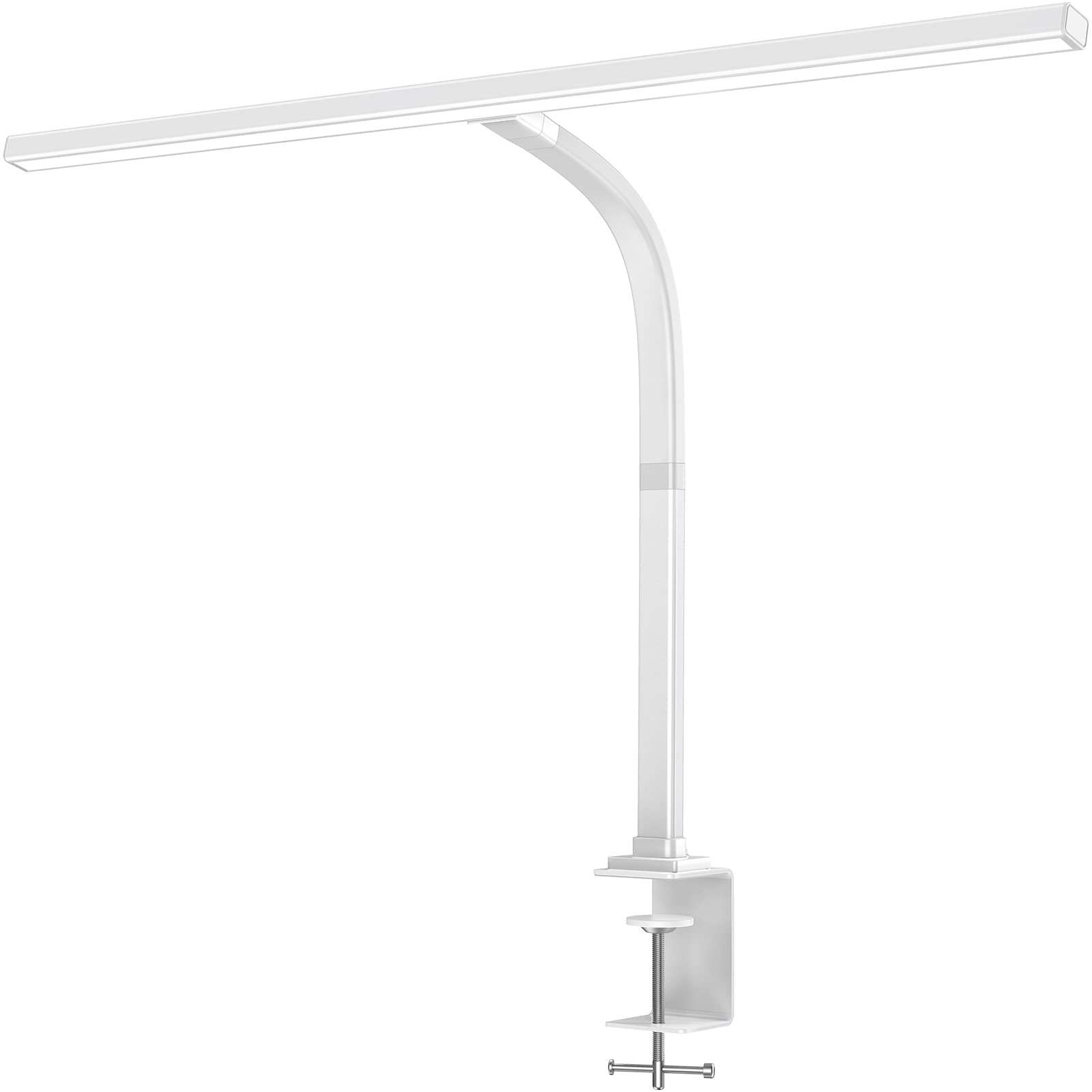 Eppiebasic Led Desk Lamp, 24W Architect Clamp Task Table Lamp, Office Desk Lamp Super Bright Extra Wide Area Drafting Work Light