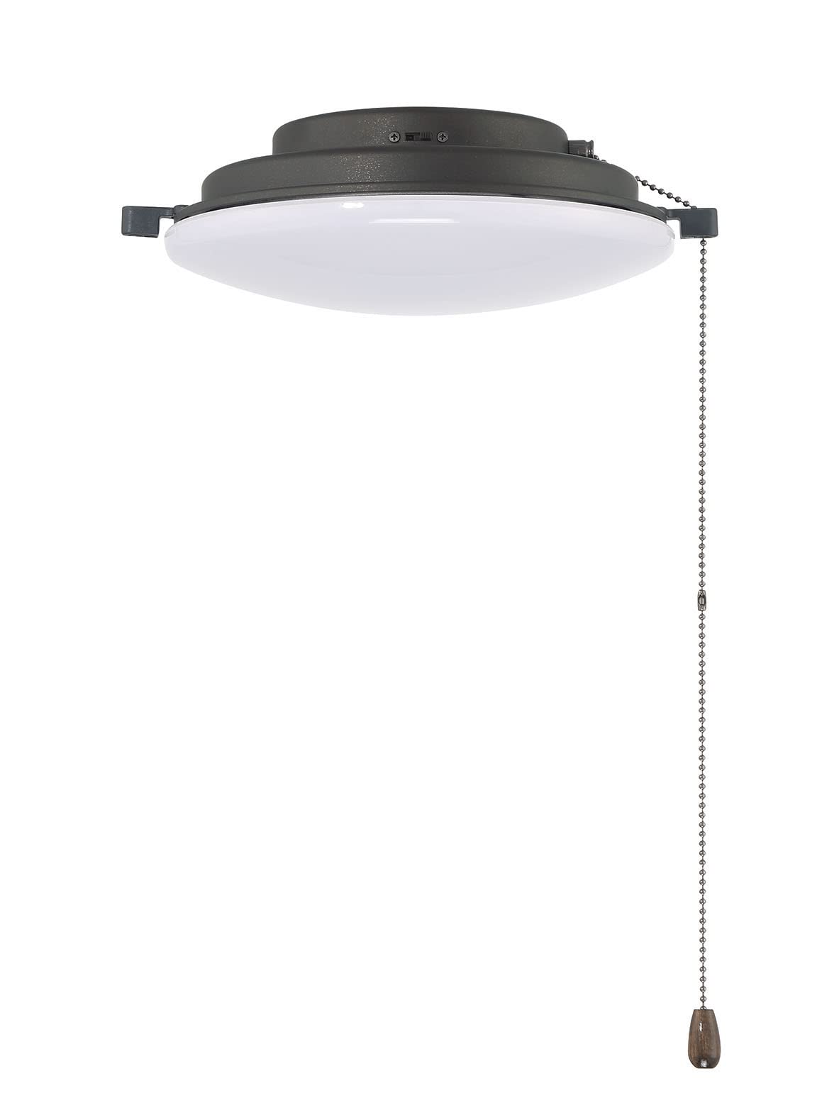 Craftmade - 1 Light Universal Ceiling Fan Light Kit in Espresso Finish with Integrated Dimmable 20-Watt LED Color Temperature Op