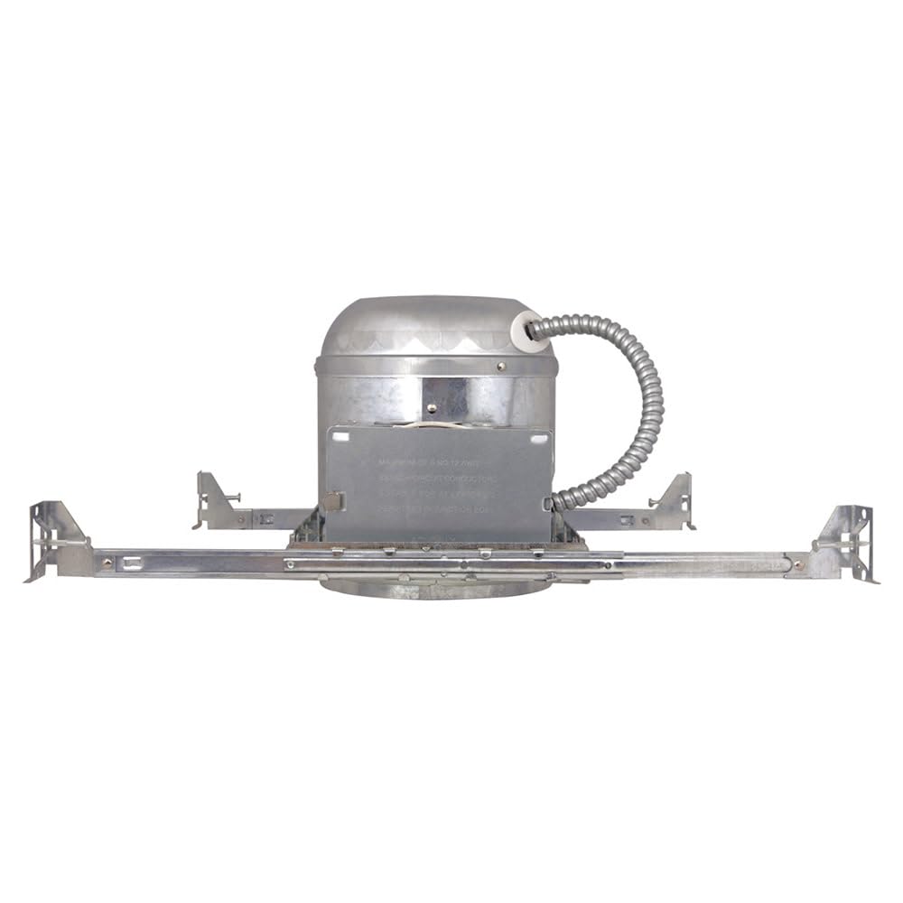 Design House 519512 6-in. Recessed Lighting Accessory, New Construction Housing, Galvanized Alloy Steel