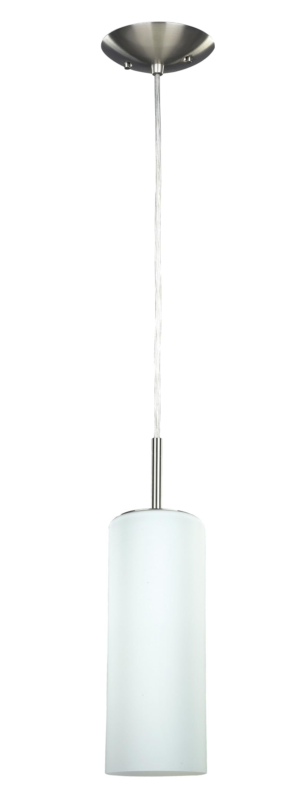 Canarm Toni Pendant Light, 1 Light, Brushed Pewter Finish, Metal, Model IPL379A01BPT