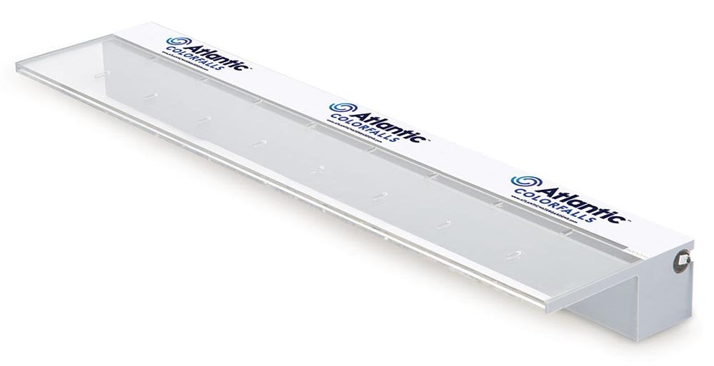 Atlantic Water Gardens Cf36W Lighted Waterfall Spillway, 36-Inch, Crystal White Colorfalls