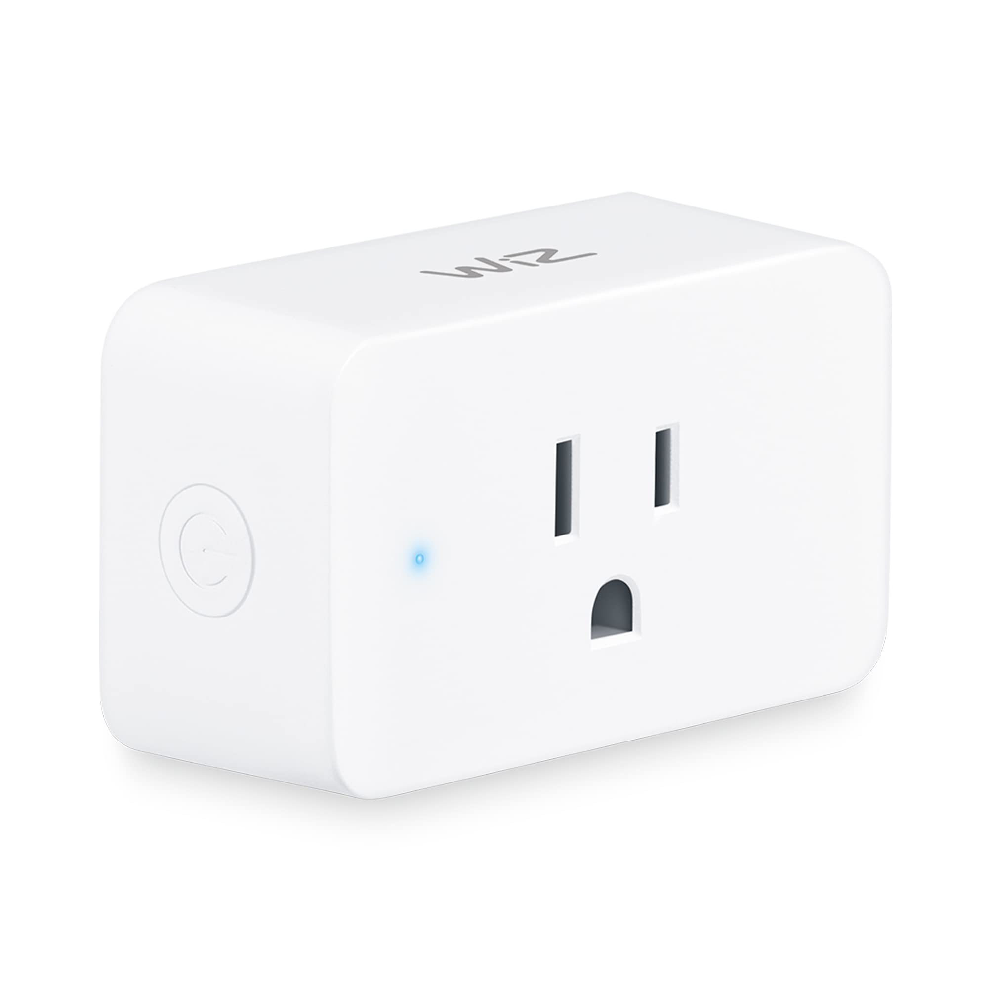 WiZ Smart Plug - Pack of 1 - Type B - Connects to Your Existing 2.4Ghz Wi-Fi - Control with Voice or App - Works with Google Hom