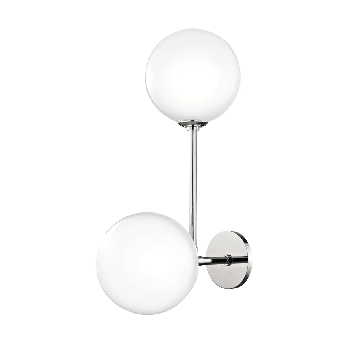 Mitzi H122102-PN Ashleigh - 2 Light Wall Sconce 21.5 inches Tall and 7.5 inches Wide - Polished Nickel