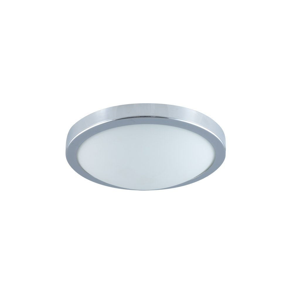 Jesco Lighting CM322S Moonlight Ceiling and Wall Mount Light, Small, Chrome, Metal