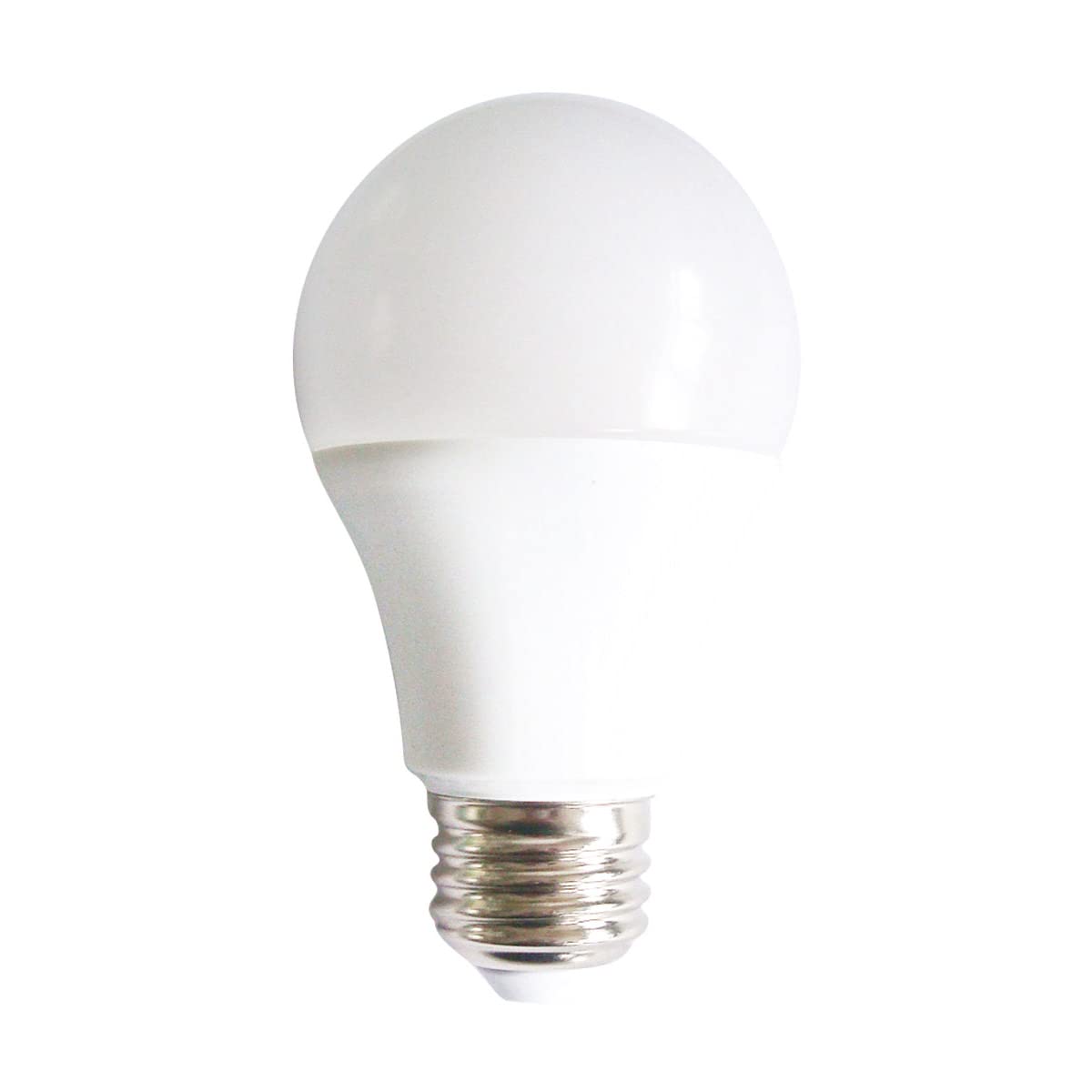 Elitco Lighting LED A19 Bulbs, 5000K, 10W (60W Equivalent), Frosted White, 6 Pack, Non-Dimmable, 15000 Hours,