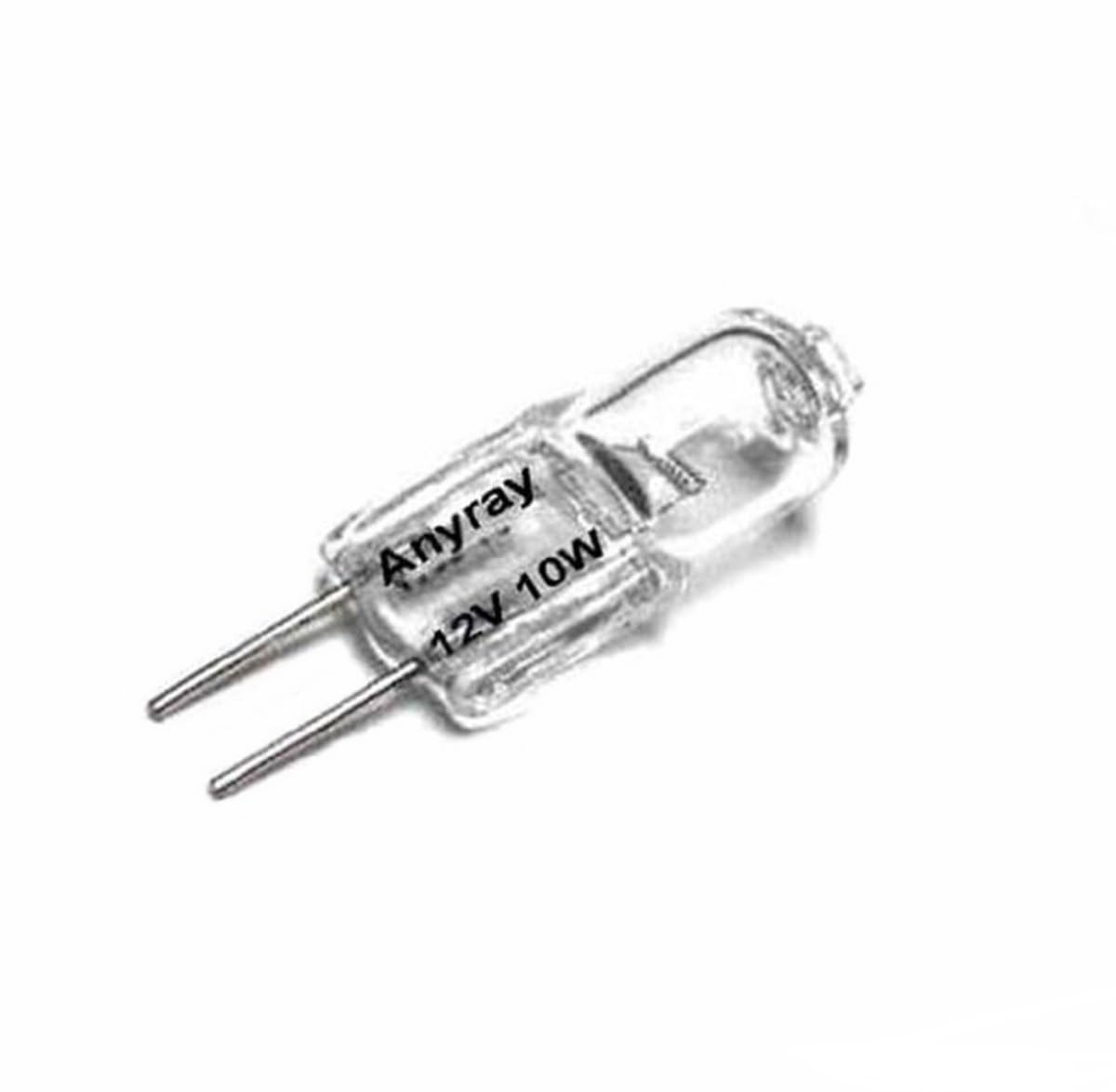 Anyray A1734Y (10)-Lamps JC 10W 12Volts G4 10 Watt 12 Volt Microwave Oven Light Bulbs 12V