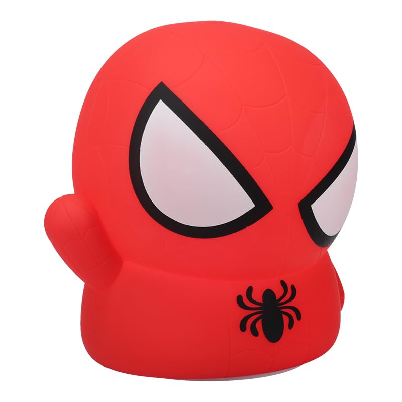Paladone Spiderman Squishy Lamp - Official Disney Desk Light, Multicolor, One Size, Model 13692, Perfect for Gaming Room and Bedroom Decor