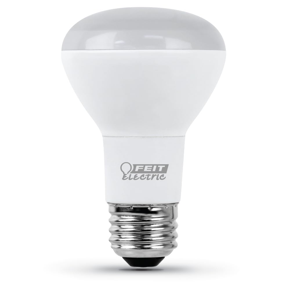 Feit Electric R20 LED Light Bulb, 45W Equivalent, Dimmable, 2700K Soft White, 450 Lumens, 90 CRI, E26 Base, Damp Rated, Recessed