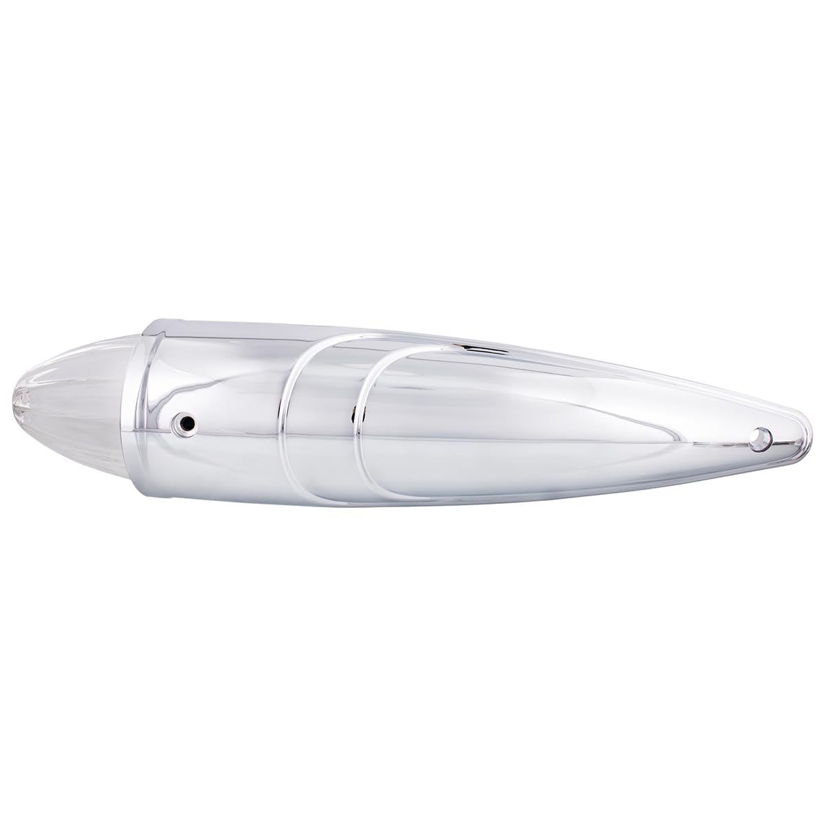 United Pacific 39963 19Led Polycarbonate Watermelon Lens Cab Light Kit, Grakon 1000 Style, Plastic Construction – Amber Led/Clear Lens – One Unit