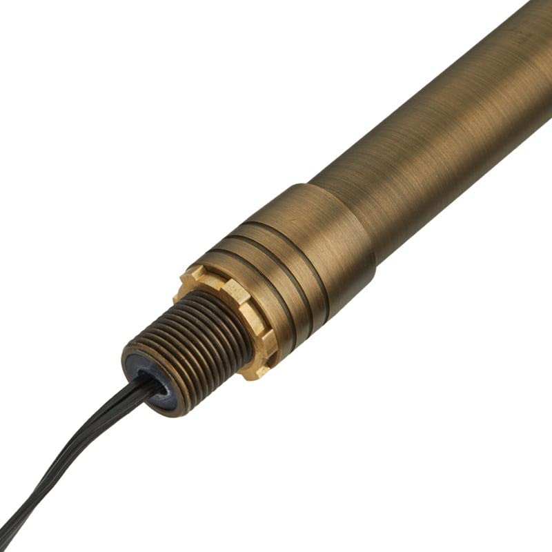 VOLT 15-Pack Path Lights, 12V Cast Brass, 9in Shade, 25in Tall, Bronze for Outdoor Landscape Lighting