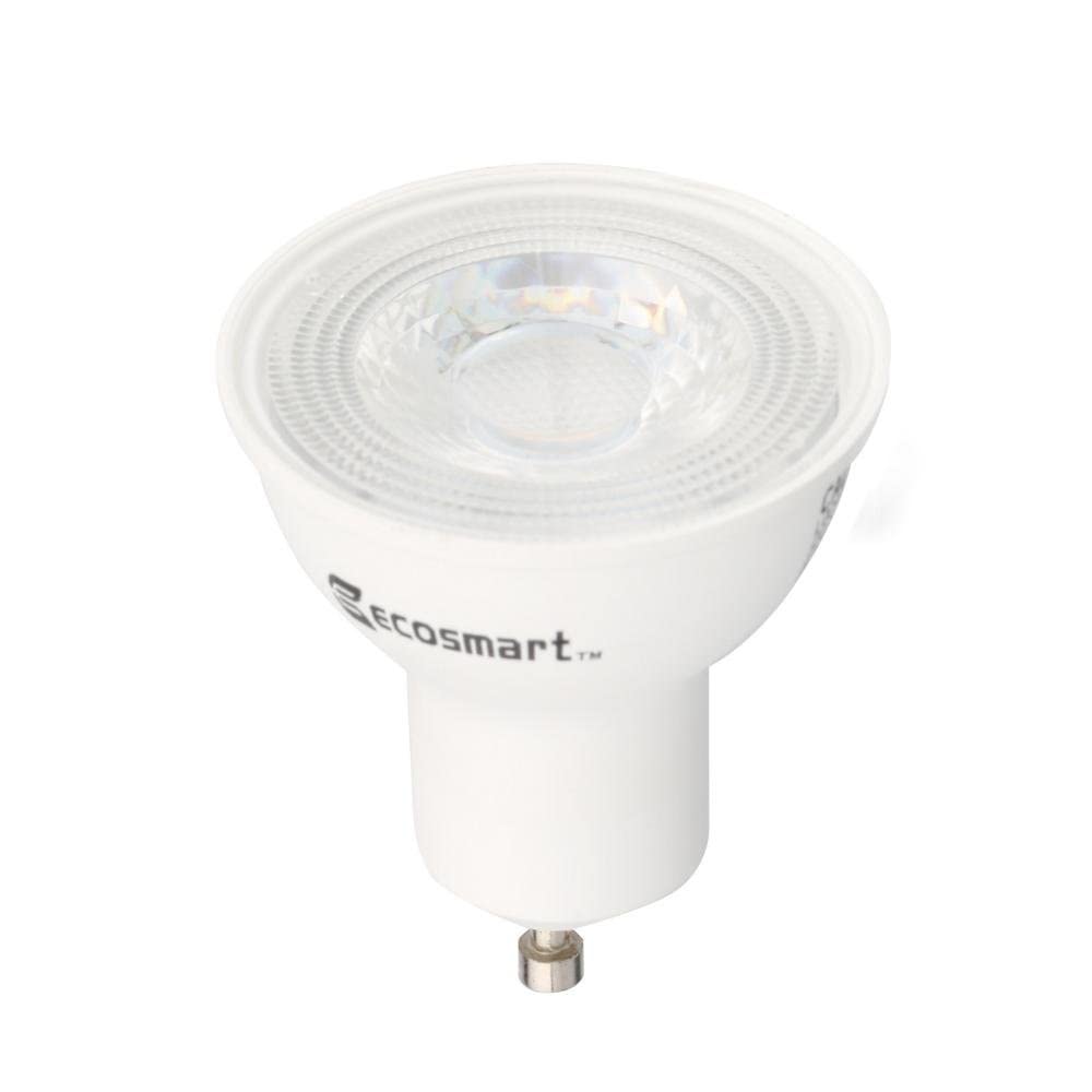 Ecosmart 50W Bright White Mr16 Gu10 Led Bulb - 12-Pack, Energy Efficient Lighting