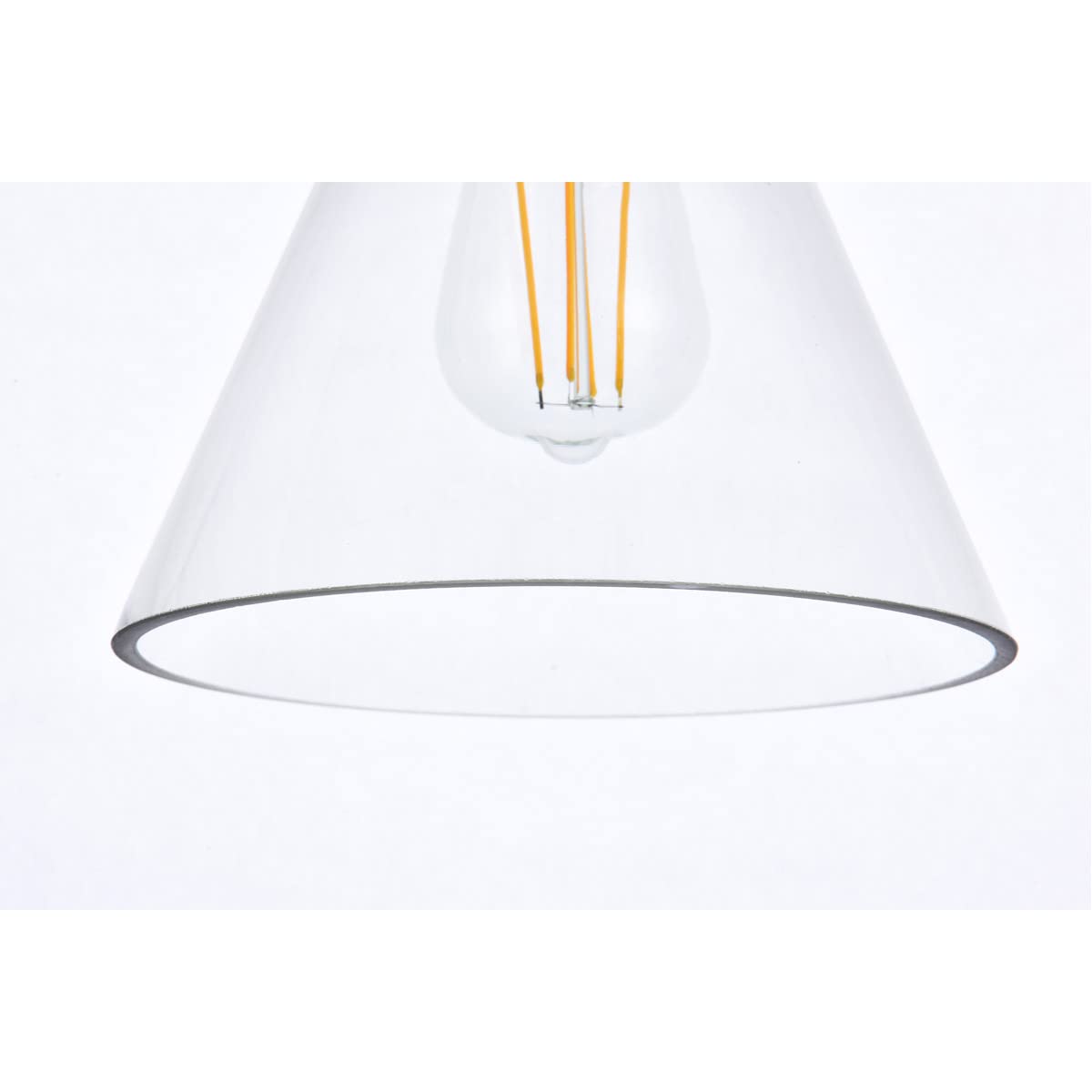 Living District Indoor Modern Home Decorative Bright Ceiling Mera 1 Light Brass Pendant