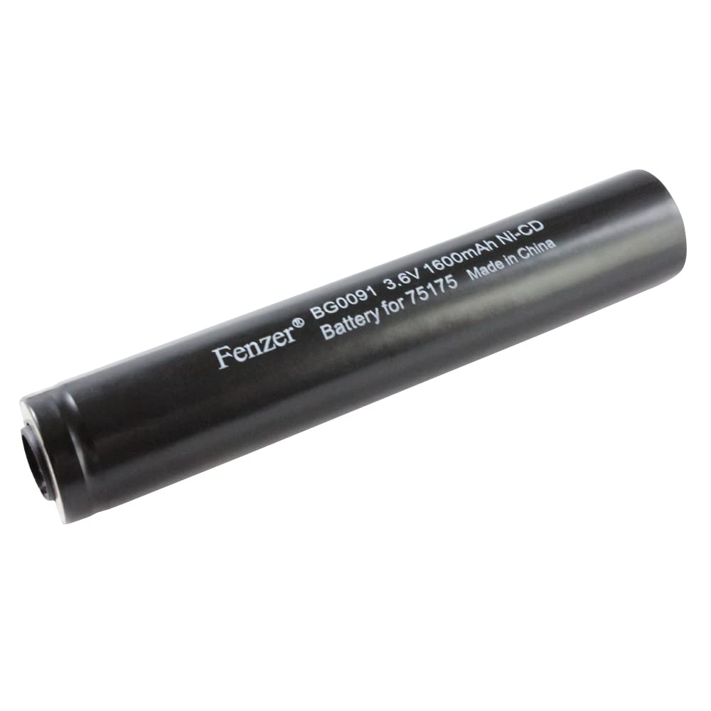 Fenzer Rechargeable Flashlight Batteries, 4 Pack, Cadmium, Black, Model 4 bg0091-w8