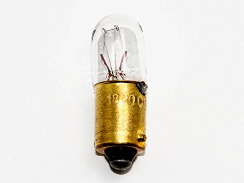 Cec Industries #1820 Bulbs, 28 V, 2.8 W, Ba9S Base, T-3.25 Shape (Box Of 10)