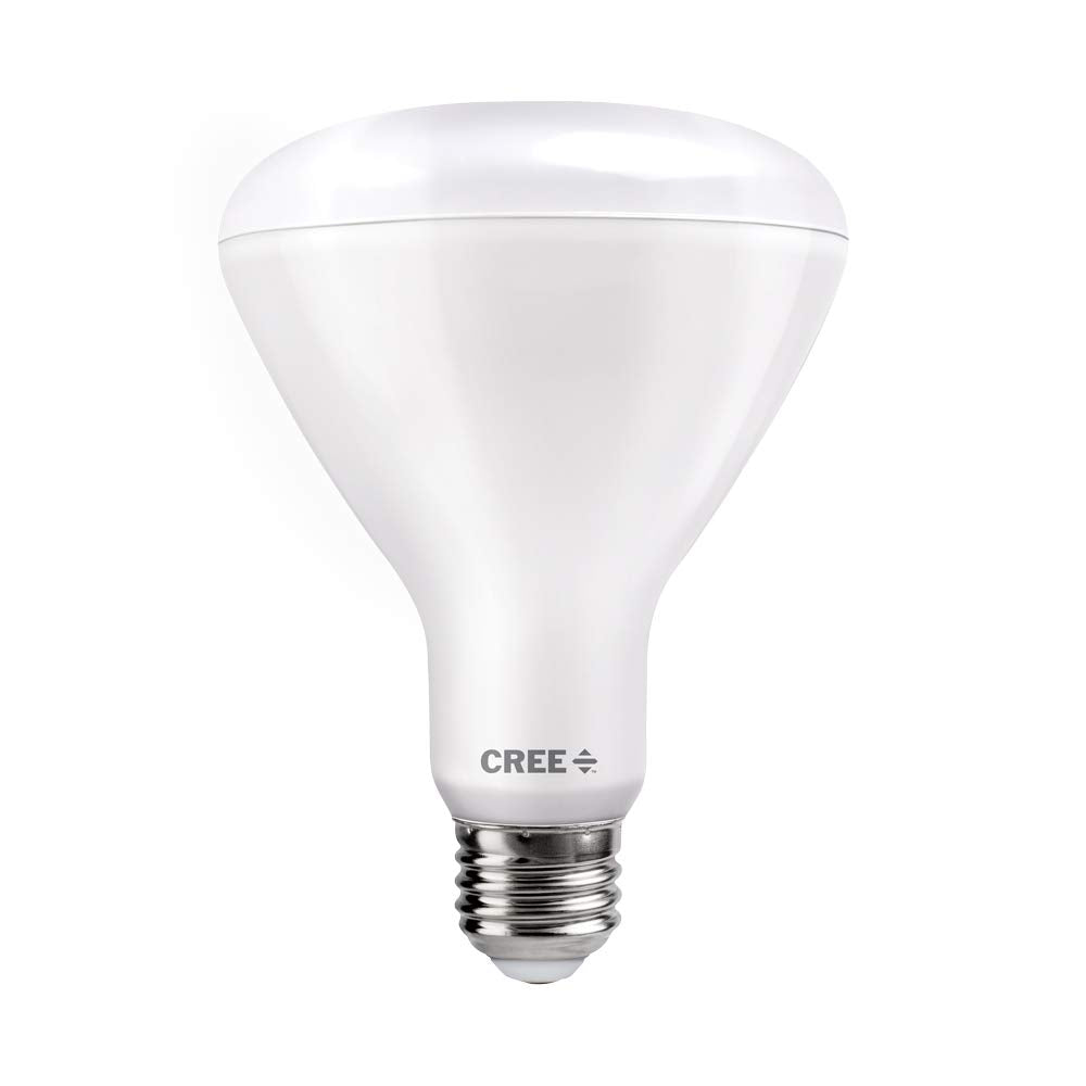 Cree TBR30-06527FLFH25-12DE26-1-E1 BR30 65W Equivalent LED Light Bulb, Soft White