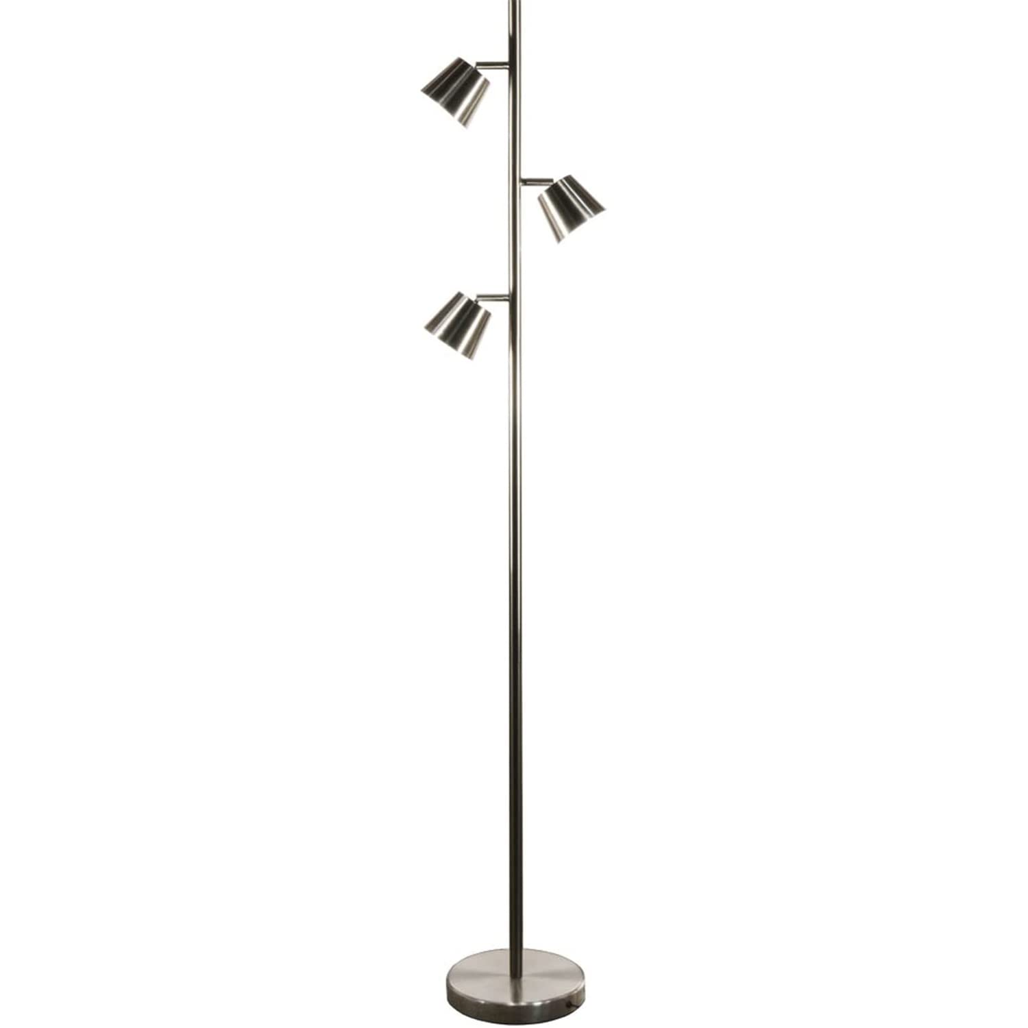 Dainolite Ltd 625LEDF-SC Contemporary Modern LED Floor Lamp from Modern Collection in Chrome Finish, 9.00 inches