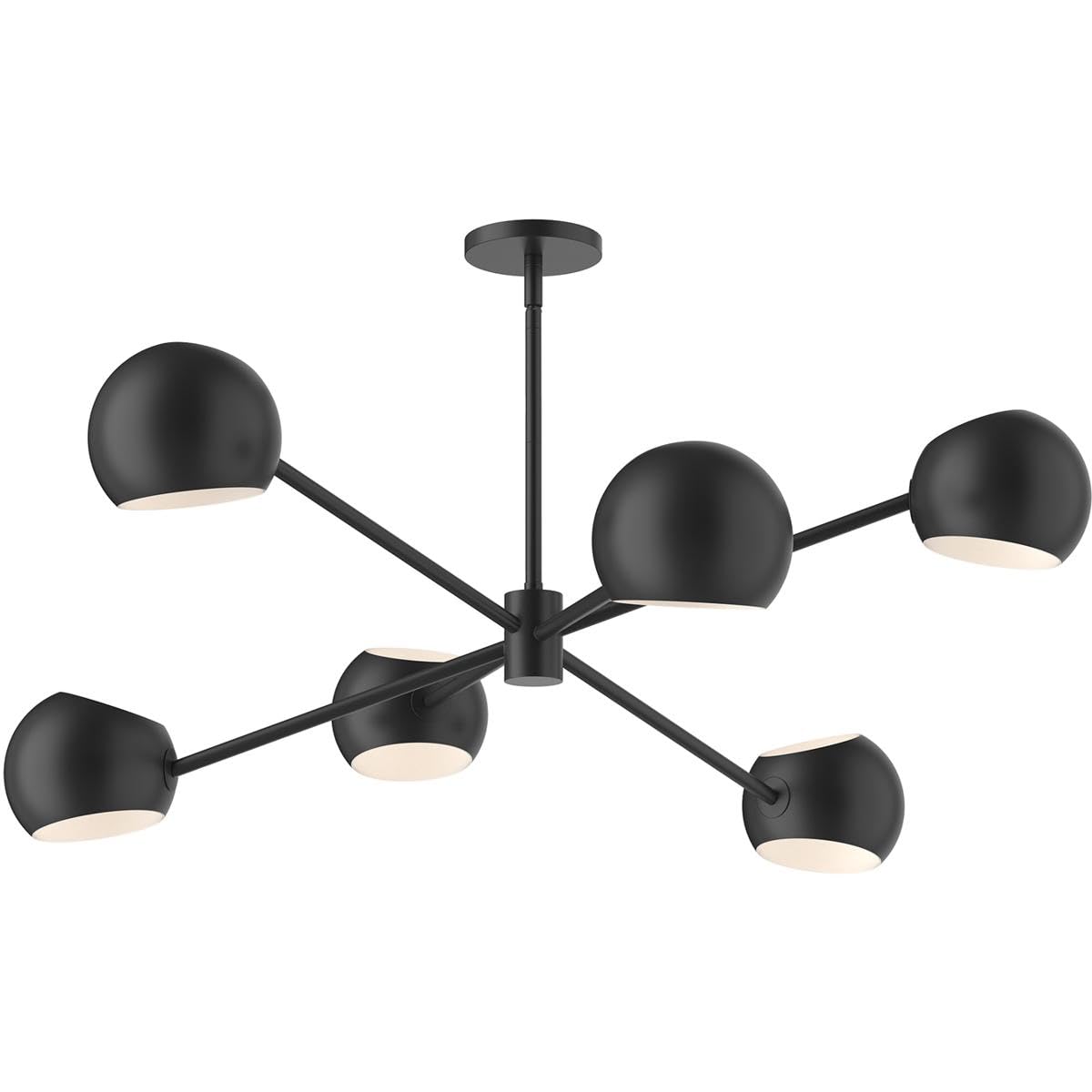 Alora Mood CH648637MB Willow Chandelier, Matte Black