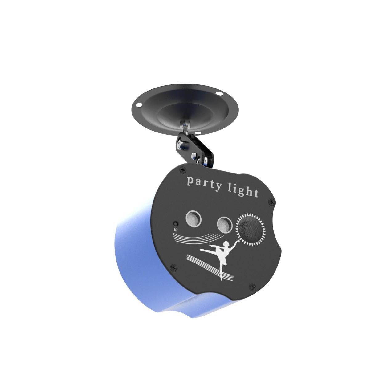 Disco Lights - Sound Activated Rave Stage Light Projector Effect with Remote Control for Xmas, Bar, Parties, Karaoke, KTV, Chris