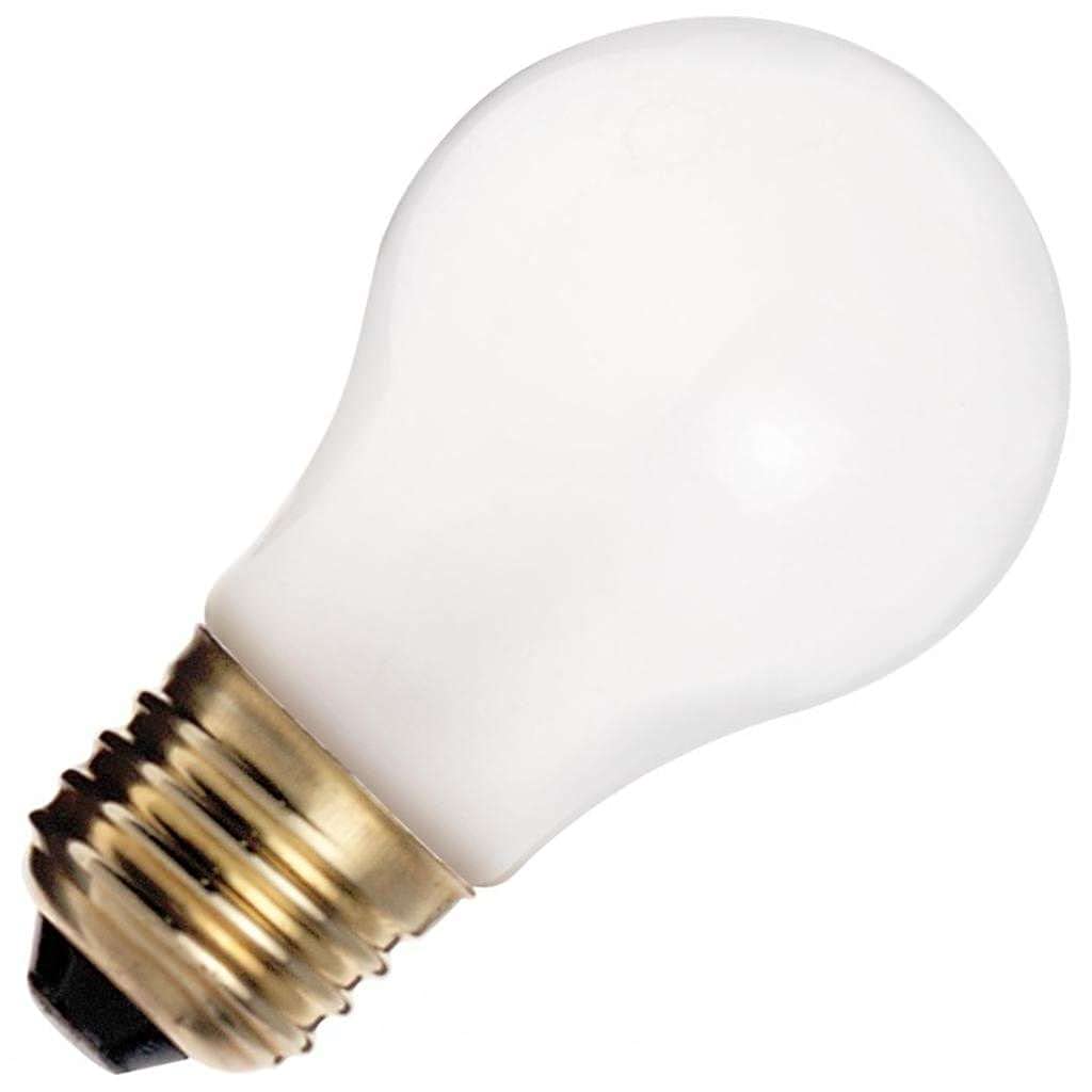 Satco S4881 40 Watt A15 Incandescent Bulb, Frosted, Medium Base, 130 Volt, 265 Lumens, 6 Count