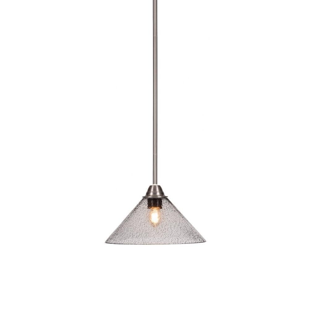 Toltec Lighting Paramount 1 Light Pendant in Brushed Nickel (3401-BN-2122)