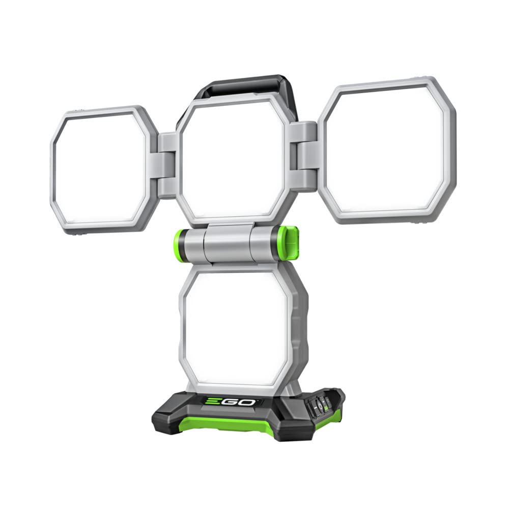 Ego Lt1000 56-Volt Lithium-Ion Cordless Portable Area Light With Opaque Diffuser, 5 Brightness Settings, Up To 10,000 Lumens, Ba