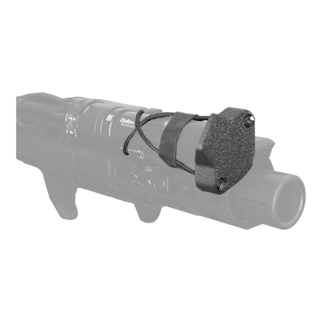 Light Cover for Weapon Mounted Flashlights | Sporting Equipment Lens Cap Compatible for Surefire/Streamlight/Olight/Cloud Defense (Small)