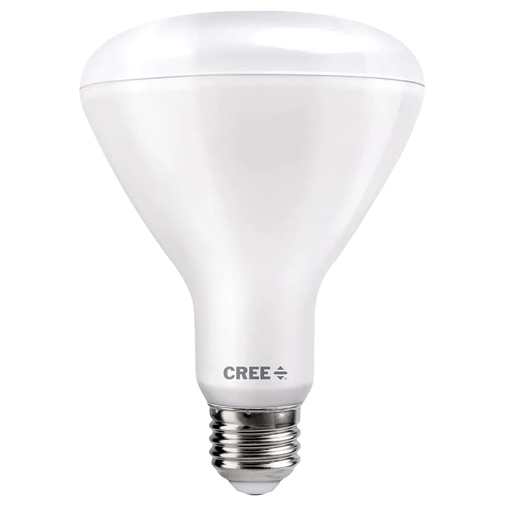 Cree Tbr30-06550Flfh25-12De26-1-E1 Br30 65W Equivalent Led Light Bulb, Daylight